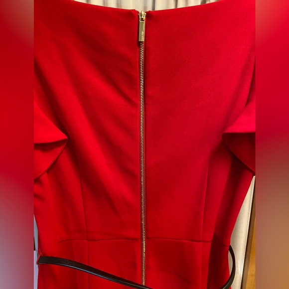 ❤️Lady in Red❤️Calvin Klein RED dress Valentines/date night/special occasion NEW - Picture 7 of 7